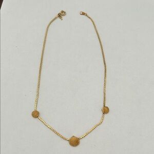Gold Shell Necklace